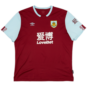 2019-20 Burnley Home Shirt - 9/10 - (3XL)