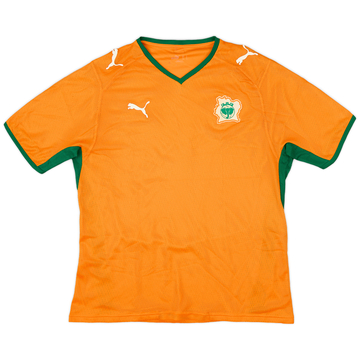 2008-10 Ivory Coast Player Issue Home Shirt - 8/10 - (L)