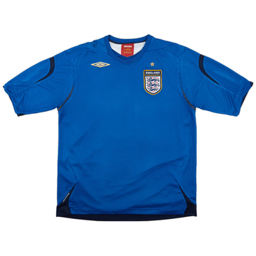 2006-08 England GK S/S Shirt - 6/10 - (XL)