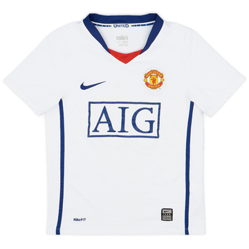 2008-10 Manchester United Away Shirt - 6/10 - (S.Boys)