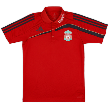 2009-10 Liverpool adidas Polo Shirt - 9/10 - (S)