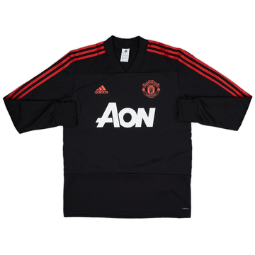 2018-19 Manchester United adidas Sweat Top - 9/10 - (M)