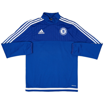 2015-16 Chelsea adidas 1/4 Zip Drill Top - 6/10 - (S)