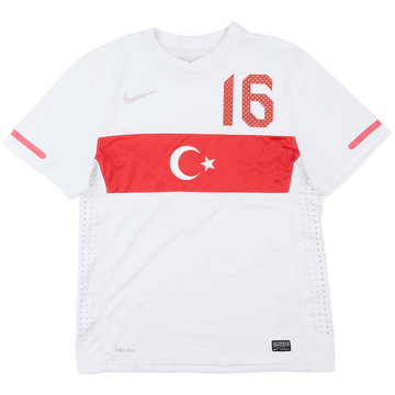 2010-11 Turkey Away Shirt #16 - 5/10 - (S)