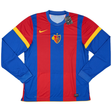 2011-12 FC Basel Authentic Home L/S Shirt (XL)