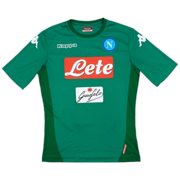 2017-18 Napoli European GK Shirt - 9/10 - (M)