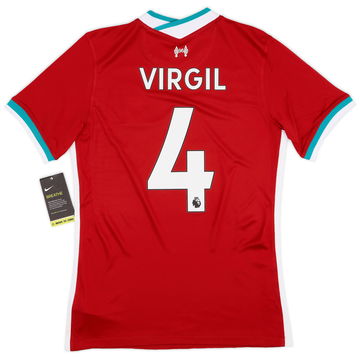 2020-21 Liverpool Home Shirt Virgil #4 (S)