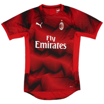 2018-19 AC Milan Puma Training Shirt - 9/10 - (M)