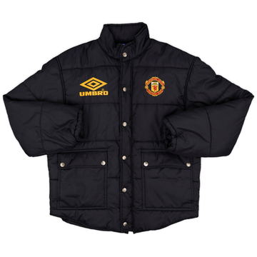 1992-94 Manchester United Umbro Padded Bench Coat - 10/10 - (M)