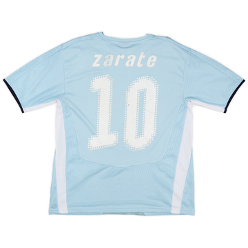 2008-09 Lazio Home Shirt Zarate #10 - 5/10 - (XL.Boys)