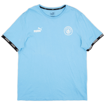 2019-20 Manchester City Puma Cotton Tee - 8/10 - (L)