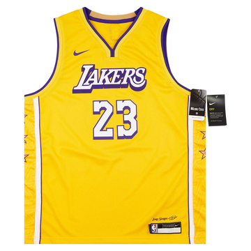 2019-20 LA Lakers James #23 Nike Swingman Jersey (Alternate) Y - W/Tags