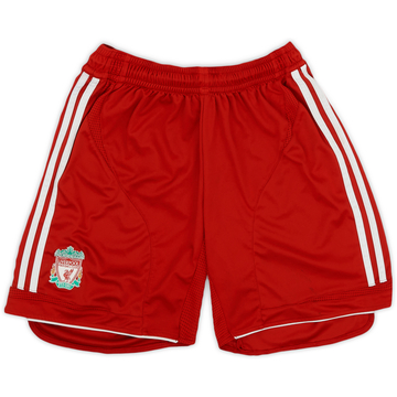 2006-08 Liverpool Home Shorts - 9/10 - (M)