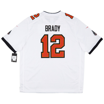 2020-22 Tampa Bay Buccaneers Brady #12 Nike Game Away Jersey (XXL)
