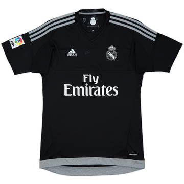 2015-16 Real Madrid GK S/S Shirt - 7/10 - (M)