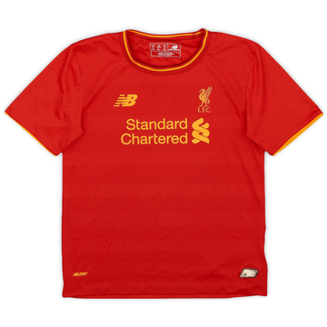 2016-17 Liverpool Home Shirt - 8/10 - (6-7 Years)