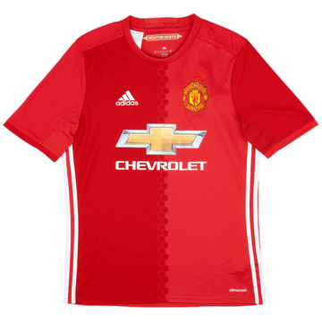 2016-17 Manchester United Home Shirt - 7/10 - (XL.Boys)