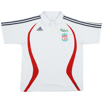 2006-07 Liverpool adidas Polo Shirt - 6/10 - (XL)