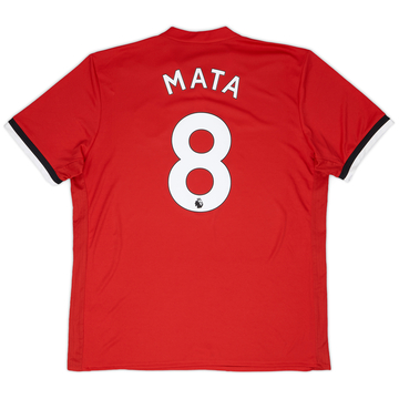2017-18 Manchester United Home Shirt Mata #8 (XL)
