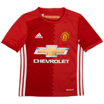 2016-17 Manchester United Home Shirt - 7/10 - (S.Boys)