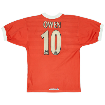 1998-00 Liverpool Home Shirt Owen #10 - 5/10 - (S)