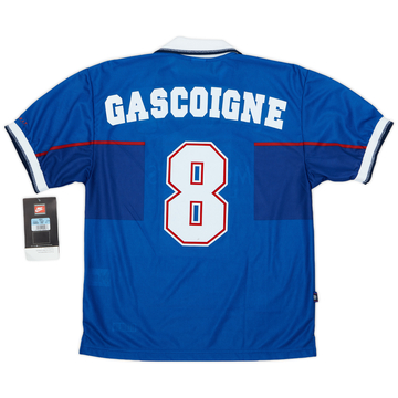 1997-99 Rangers Home Shirt Gascoigne #8 (M)