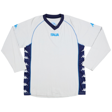 2000-01 Italy Kappa Training L/S Shirt - 8/10 - (XL)