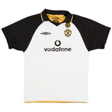 2001-02 Manchester United Centenary Away/Third Shirt - 8/10 - (6-7 Years)