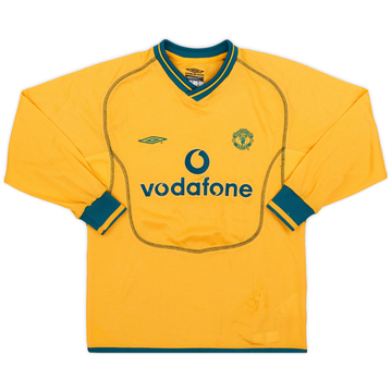 2000-02 Manchester United GK Shirt - 5/10 - (S.Boys)