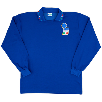 1992-93 Italy Home L/S Shirt #4 - 9/10 - (L)