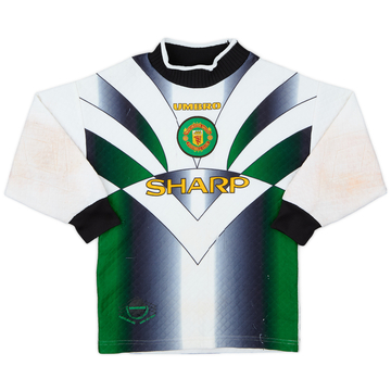 1996-97 Manchester United GK Shirt - 5/10 - (S.Boys)