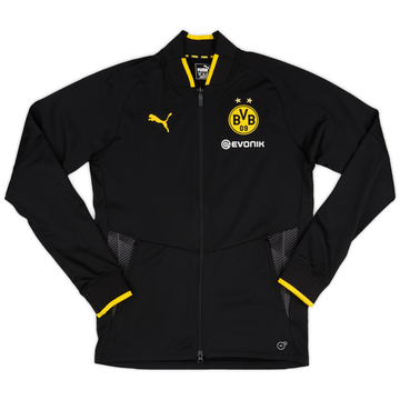 2017-18 Borussia Dortmund Puma Stadium Jacket - 7/10 - (M)