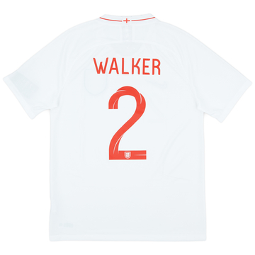 2018-19 England Home Shirt Walker #2 (L)