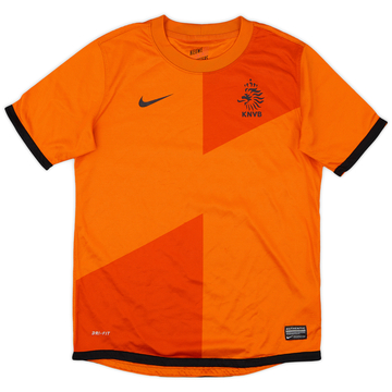 2012-13 Netherlands Home Shirt - 8/10 - (L.Boys)