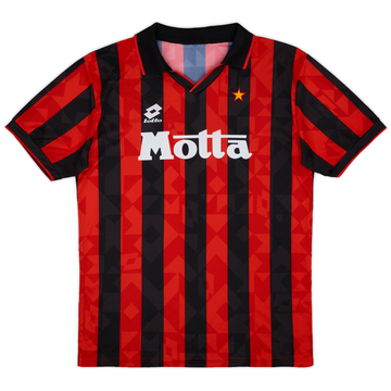 1993-94 AC Milan Home Shirt - 8/10 - (L)