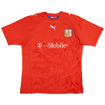 2006-08 Czech Republic Basic Home Shirt - 6/10 - (L)