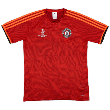 2015-16 Manchester United adizero Champions League Training Shirt - 9/10 - (S)