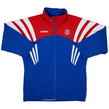 1995-96 Bayern Munich adidas Padded Bench Coat - 7/10 - (L)