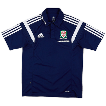 2013-14 Wales adidas Travel Polo - 7/10 - (M)