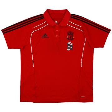 2010-11 Liverpool adidas Polo Shirt - 6/10 - (XXL)