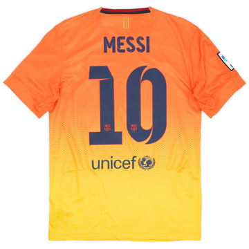 2012-13 Barcelona Away Shirt Messi #10 (S)