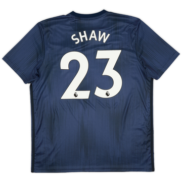 2018-19 Manchester United Third Shirt Shaw #23 - 9/10 - (XL)