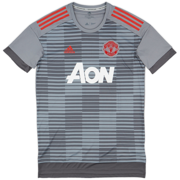 2017-18 Manchester United adidas Training Shirt - 10/10 - (M)