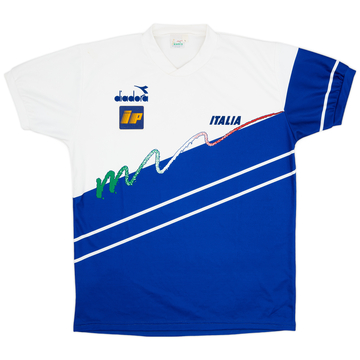 1990-92 Italy Diadora Training Shirt - 7/10 - (L)
