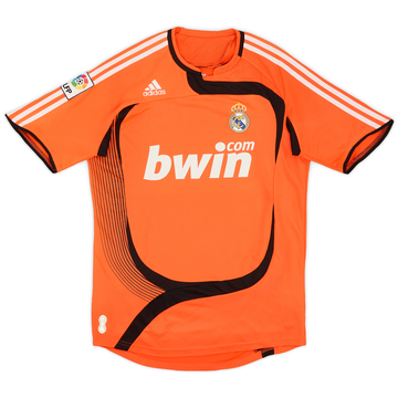 2007-08 Real Madrid GK S/S Shirt - 9/10 - (S)