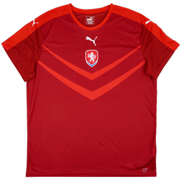 2016-18 Czech Republic Home Shirt - 9/10 - (XXL)