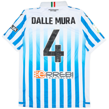 2022-23 SPAL Match Worn Home Shirt Dalle Mura #4