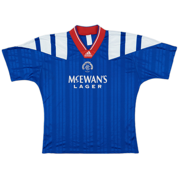 1992-94 Rangers Home Shirt - 8/10 - (XL)