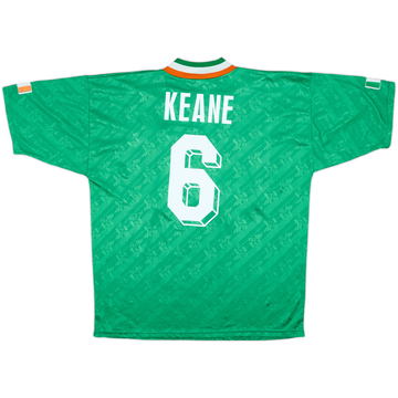 1994 Ireland Home Shirt Keane #6 - 8/10 - (L/XL)