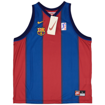 1997-98 Barcelona Basketball Home Jersey - 9/10 - (L.Kids)